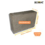 Betonblokken 30x10x20 cm – Ideaal voor dragende muren, funderingen en tuinmuren.