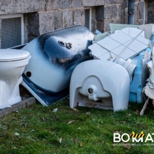 Ophaaldienst voor badkamer, keuken en sanitair sloopafval – BOMAT binnen 48 uur