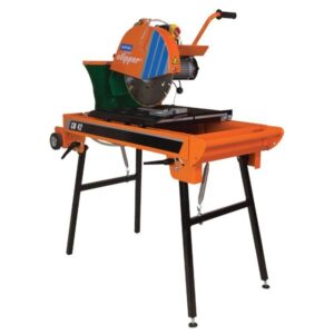 Steenzaagmachine Norton Clipper CM 42 met zaagblad – robuuste tegelzaag voor bouwprofessionals