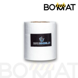 Geotextiel wapeningsweefsel 15cm x 20m – elastisch doek voor scheuroverbrugging onder vloeibaar rubber, versterkt en maakt waterdicht.