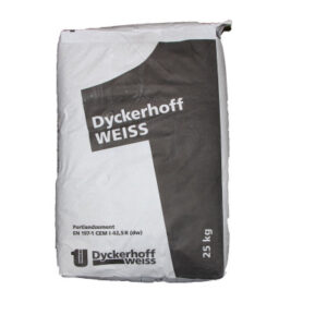 Dyckerhoff Weiss Wit Cement CEM I 42,5R 25kg - Hoogwaardig Wit Cement