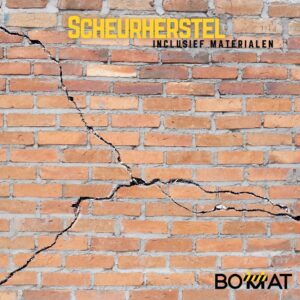 Scheurherstel gevel muur reparatie Limburg prijs vooraf