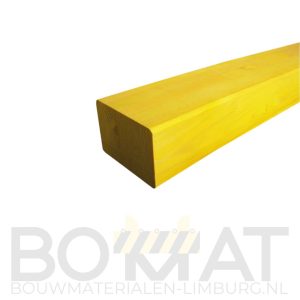 Metselprofiel Hout geel (66x76mm, 295cm lang) Bouwmaterialen Limburg BOMAT BV
