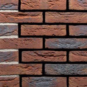 Blauw paars antiek Handvorm Waalformaat baksteen 16055301