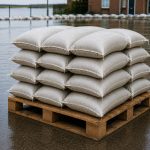 Gevulde zandzakken hoogwater (palletprijs) - Per 20 stuks Bouwmaterialen Limburg BOMAT BV (1)