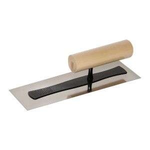 Japanse pleisterspaan 240x80x0,4mm RVS houten handgreep