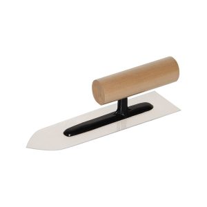 Japanse spaan kunststof, 210x60x1,0mm punt houten handgreep