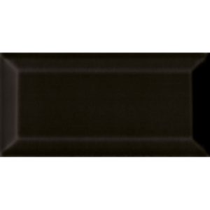 Metro Wandtegel Urban Zwart 7,5 x 15 cm – Glanzend