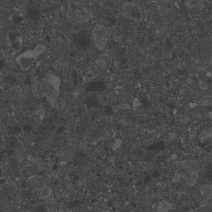 Vloertegel Nordic Night 60 x 60 cm – donker Matte Terrazzo Look