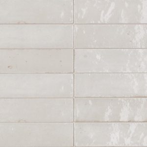 Wandtegel Lume Pearl 6 x 24 cm – Glanzend